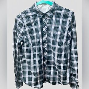 J. Crew Women's Size 4 Stewart Tartan Plaid Cotton Shirt EUC